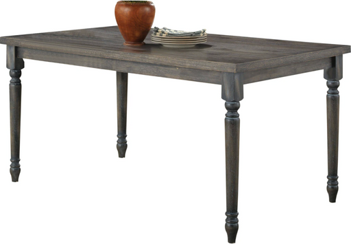 Wallace Weathered Gray Dining Table - Canales Furniture