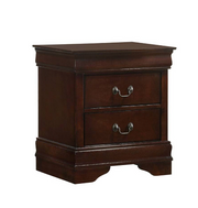 Louis Cherry Nightstand - Canales Furniture