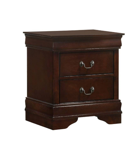 Louis Cherry Nightstand - Canales Furniture
