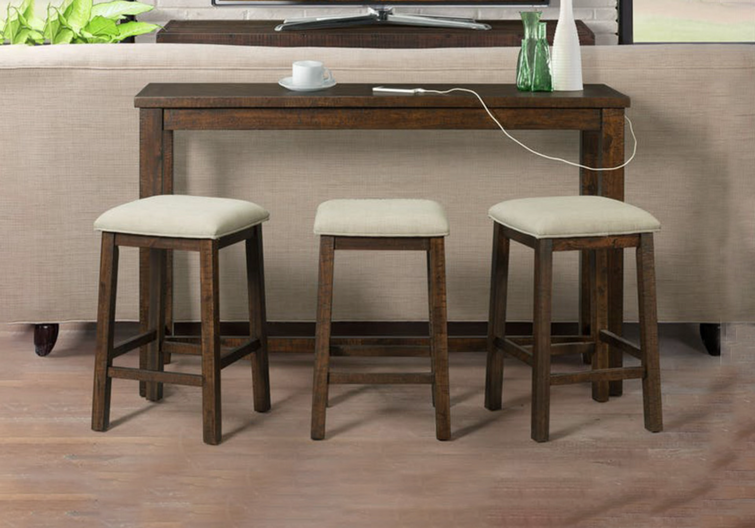 Jax Multipurpose Bar Table Set - Canales Furniture
