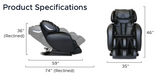 Infinity Smart Chair X3 3D/4D Massage Chair - Canales Furniture