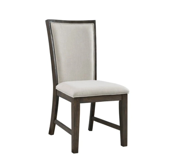 Grady Brown Slat Back Side Chair - Canales Furniture