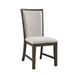 Grady Brown Slat Back Side Chair - Canales Furniture