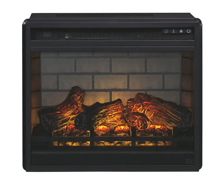 LG Fireplace Insert Infrared Black - Canales Furniture