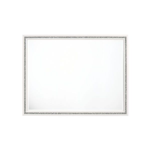 White Haiden Mirror