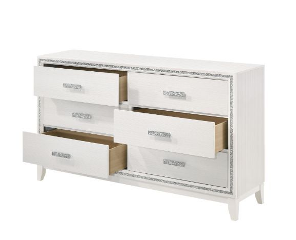 White Haiden Dresser