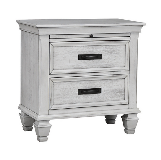Franco 2-Drawer Nightstand - Canales Furniture