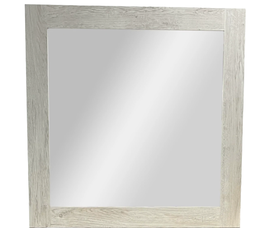 Salma II Wengue Blanco Mirror