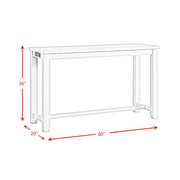 Stone 4PC Occasional Bar Table