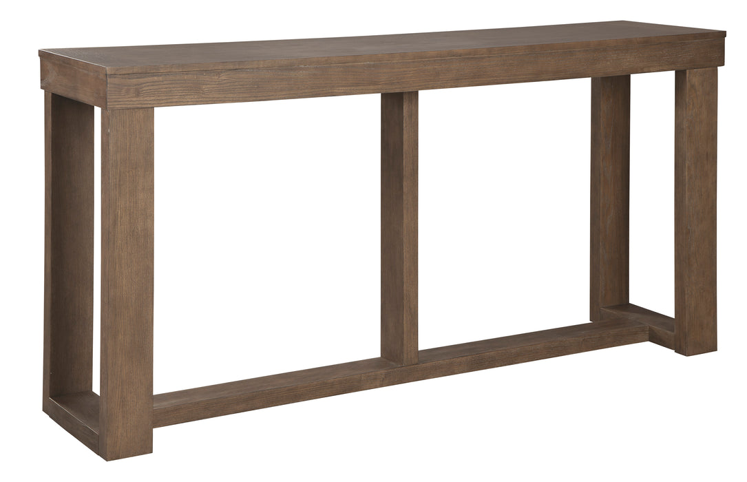 Cariton Gray Sofa Table - Canales Furniture