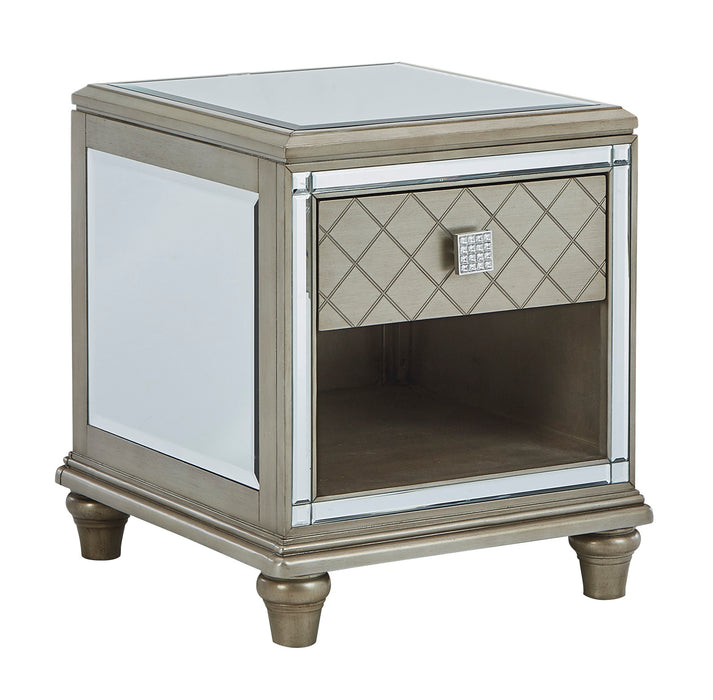 Chevanna Rectangular End Table - Canales Furniture