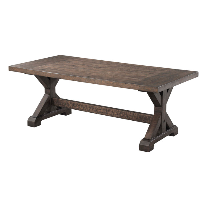 Finn Trestle Coffee Table - Canales Furniture