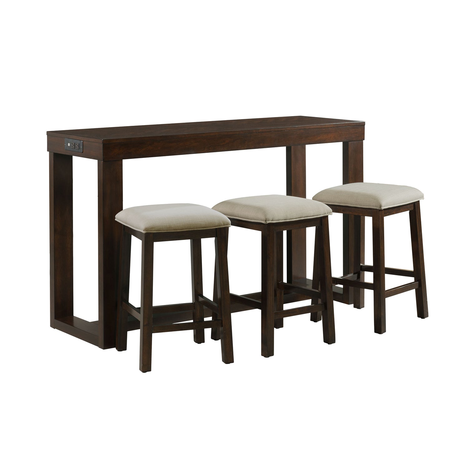 Hardy Multipurpose Bar Table Set - Canales Furniture