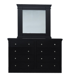 Victoria Dresser & Mirror - Canales Furniture
