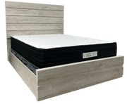 Salma Wengue Blanco Two-Tone Modern Bedroom Bed
