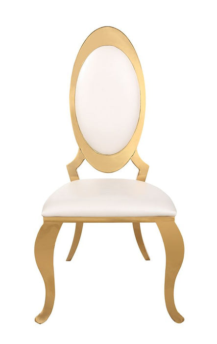 Kendall Side Chair Gold