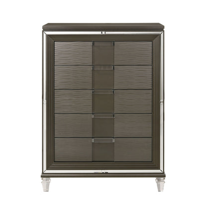 Twenty Nine 5-Drawer Flip-Top Chest - Canales Furniture