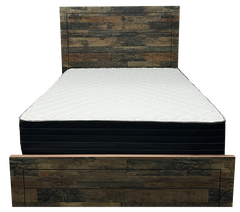 Michell Nogal Parquet Bed