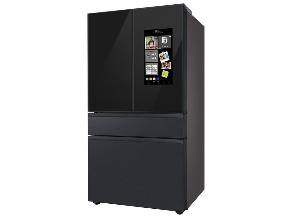 Refrigerador negro Samsung a medida de 23 pies cúbicos