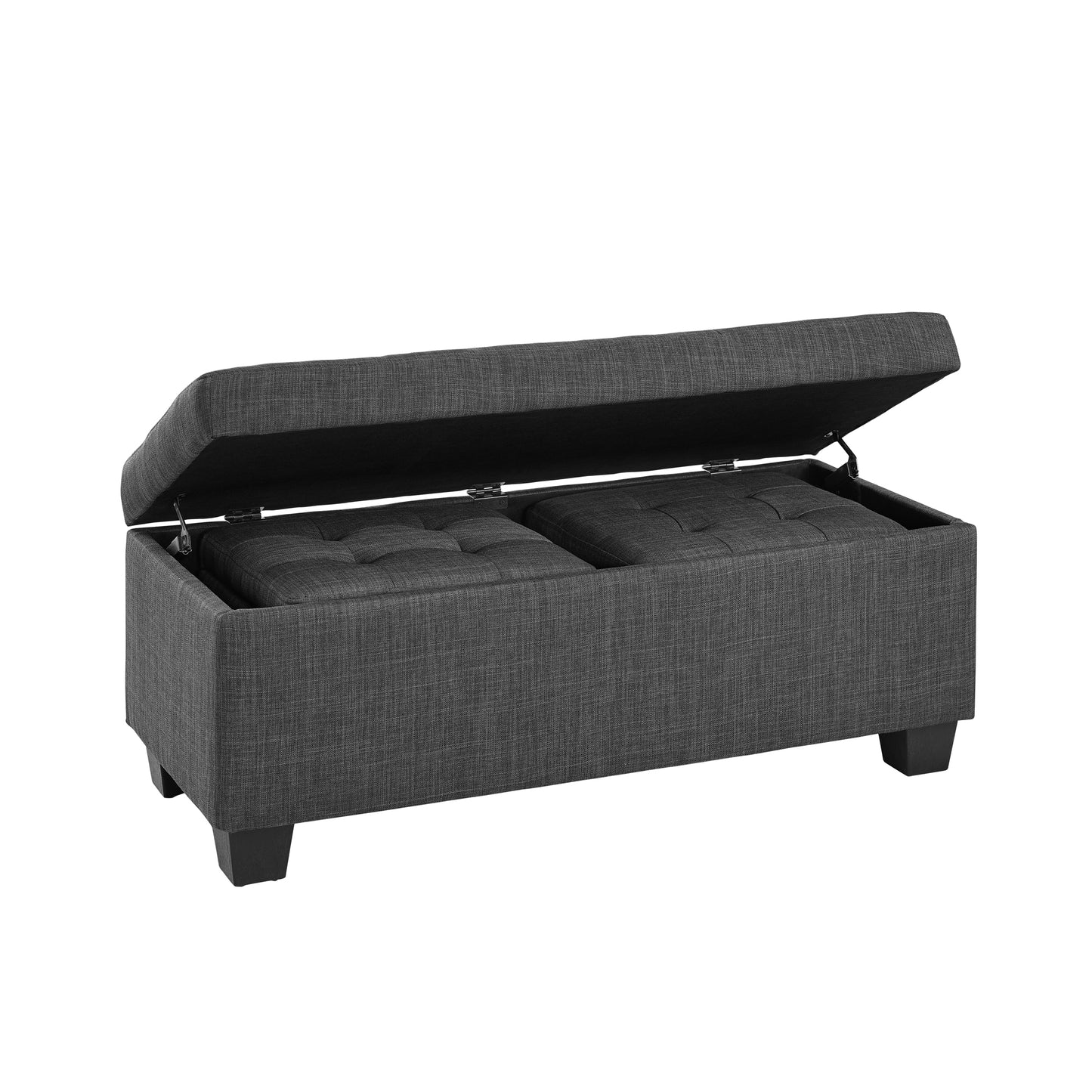 Ethan Storage Bench & Ottoman Set - Canales Furniture