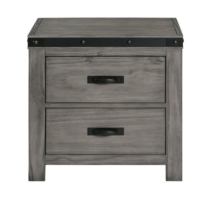 Wade 2-Drawer Nightstand - Canales Furniture